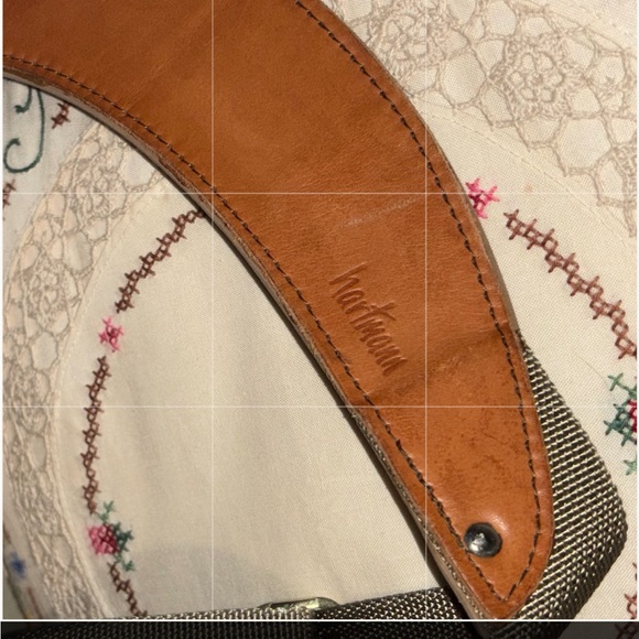 Hartmann Brown Leather Shoulder Strap for Men - Picture 4 of 4